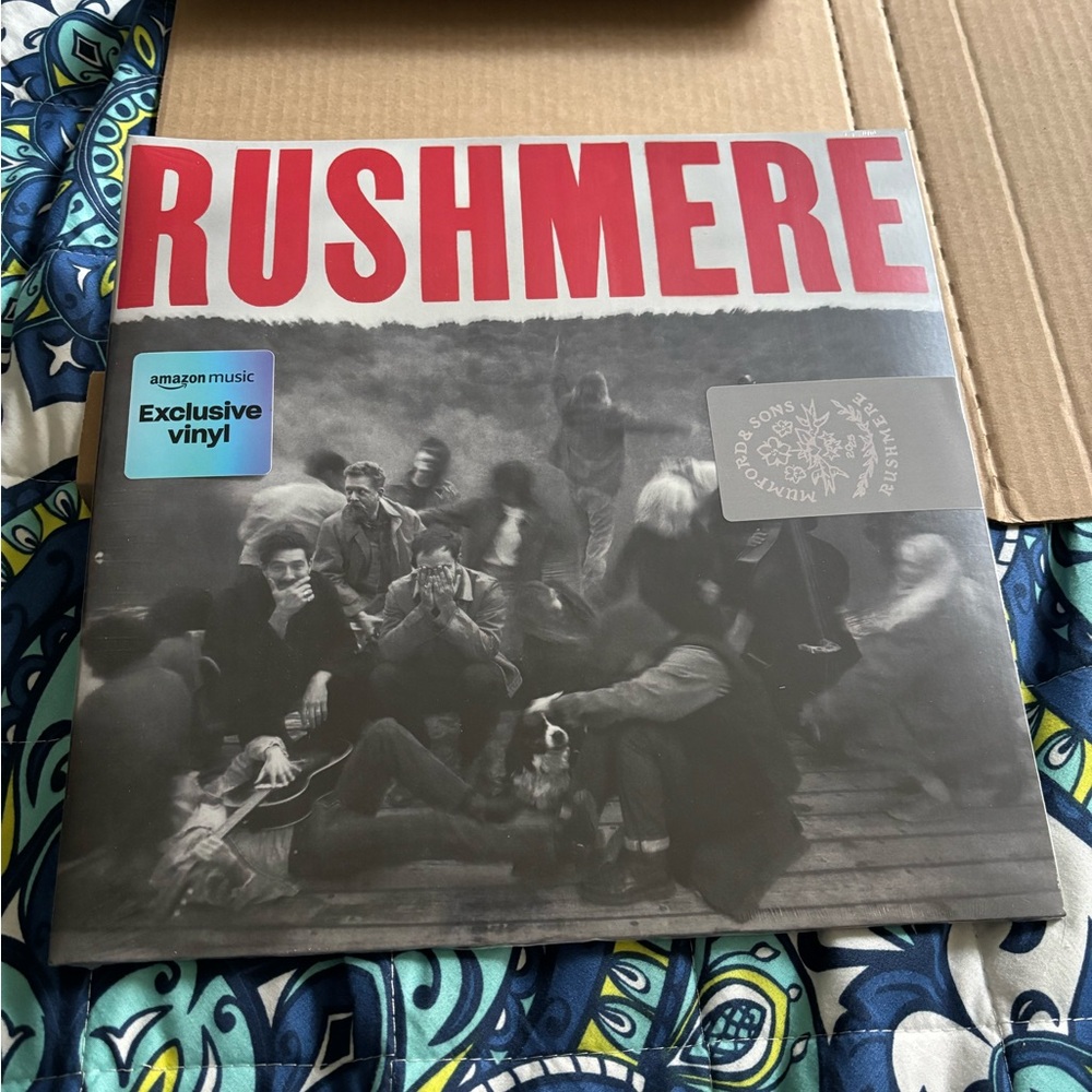 Brand new vinyl of Mumford & Sons Rushmere